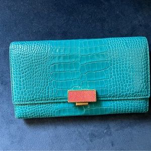 Smythson travel passport wallet-purchased not used